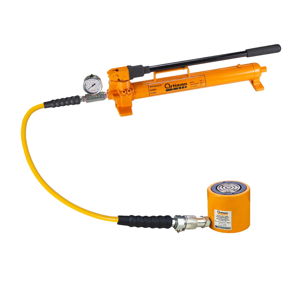 جک هیدرولیکی یک طرفه کوتاه کتابی Single-Acting Low Height Cylinders-RCS
